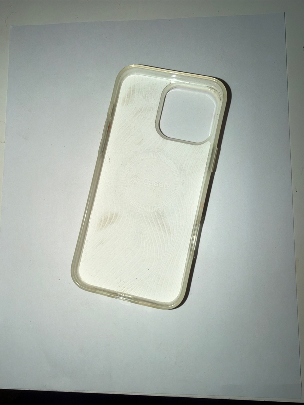 Cream Heart Pattern Phone Case - Casely - Picture 2 of 2